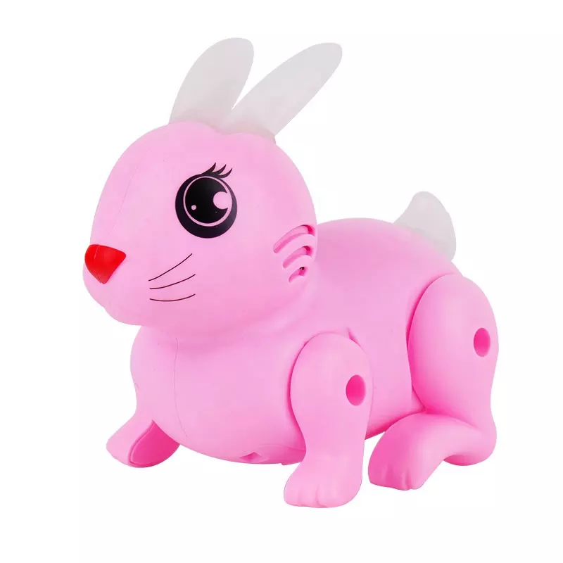 ربات اسباب بازی مدل خرگوش بازیگوش رنگ صورتی کد 1-99777